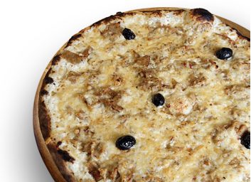 Pizza Kebab Blanche