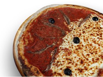 Pizza Moitié